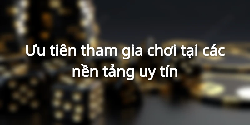 Lựa chọn các địa chỉ uy tín để tối ưu trải nghiệm của bạn